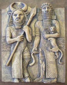 Gilgamesh y Enkidu