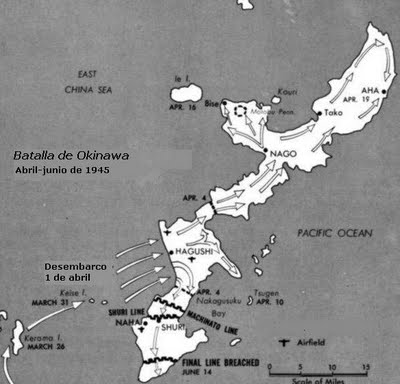 La batalla de Okinawa. Los túneles secretos.