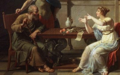 Sócrates: considerado como uno de los fundadores de la filosofía occidental