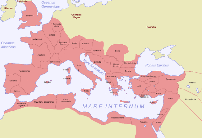mapa imperio trajano