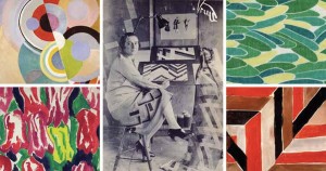 Sonia Delaunay en su taller